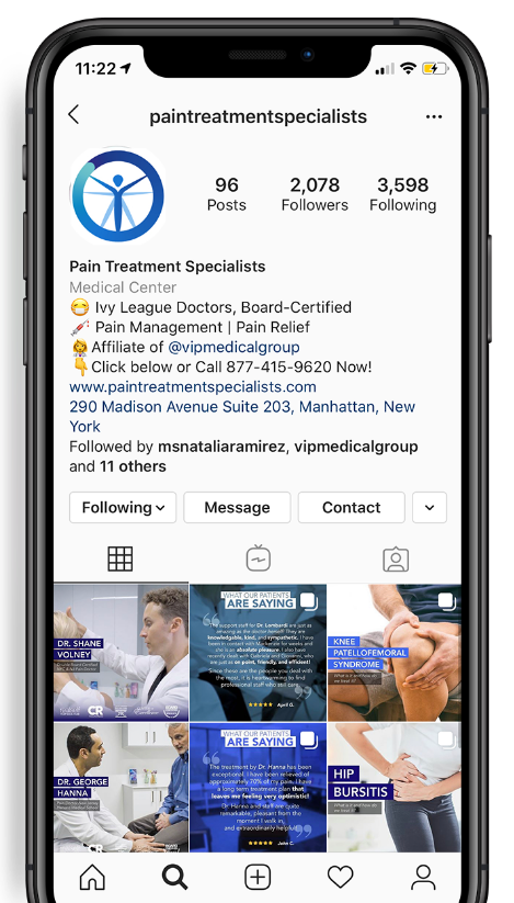 PTS IG iphone mockup PTS IG iphone mockup