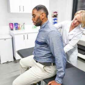 What is a spine doctor called? At Pain Treatment Specialists, our team of back pain specialists are known as interventional pain doctors. Our team of nationally recognized pain doctors only utilzie minimally invasive treatments for back pain, with effective and long-lasting results.