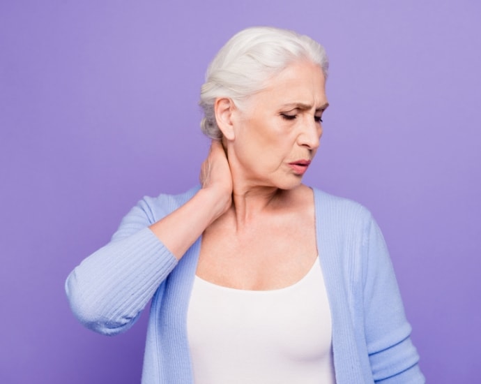 Man having a Neck Pain