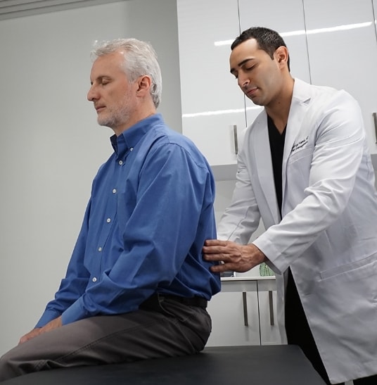 What is a spine doctor called? At Pain Treatment Specialists, our team of back pain specialists are known as interventional pain doctors. Our team of nationally recognized pain doctors only utilzie minimally invasive treatments for back pain, with effective and long-lasting results.